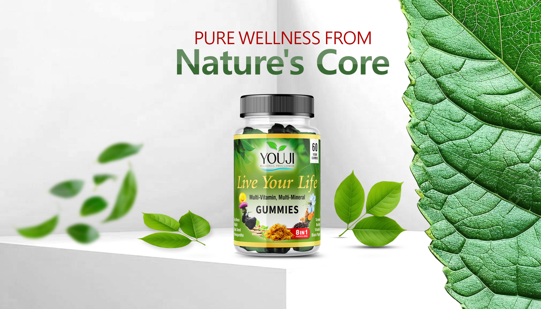 Live Your Life Gummies Banner